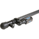 Ambient Recording QAPL30-TX-M QPslim Boom Pole Adapter for Plug-On Transmitters (3-Pin XLR, Black Cable Caps)