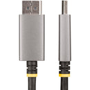 StarTech DisplayPort 1.4 to HDMI 2.1 8K Adapter Cable (6.6', Space Gray)