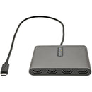 StarTech USB-C to Quad HDMI Adapter (Space Gray)