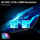 Acer Nitro XV5 27" 5K HDR 75 Hz / QHD 300 Hz Dual Mode Gaming Monitor