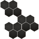 Auray Hexagonal Acoustic Panels (Black, 12-Pack)