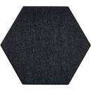 Auray Hexagonal Acoustic Panels (Black, 12-Pack)