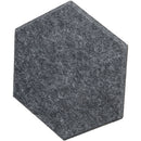 Auray Hexagonal Acoustic Panels (Black Marbled, 12-Pack)