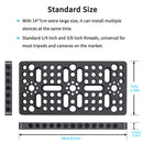ARTCISE CP140 Expansion Mounting Cheese Plate (5.5 x 2.75 x 0.4")