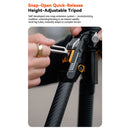 COMAN T1 Snap-Open Carbon Fiber Tripod
