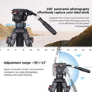 ARTCISE MS30FH6 Compact Ultralightweight Video Tripod with Fluid Head