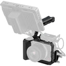 SmallRig 5766B Camera Cage Kit with Top Handle and Cold Shoe for Canon EOS R50 V (Black)