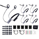 Synco XTalk S5 Five-Person Wireless In-Ear Headset System (2.4 GHz)