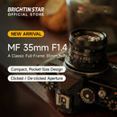 Brightin Star 35mm f/1.4 Lens (L-Mount, Silver)