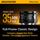 Brightin Star 35mm f/1.4 Lens (Nikon Z, Black)