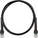 Pearstone Flexus Cat 6 Patch Cable (Black, 3', 25-Pack)
