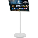 Samsung Movingstyle M7 32" 4K HDR Smart Monitor with Adjustable Rolling Stand (White)
