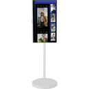 Samsung Movingstyle M7 32" 4K HDR Smart Monitor with Adjustable Rolling Stand (White)