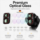 Freewell All Day QuickSwap ND & Hybrid Filter Kit for DJI Osmo Pocket 4P (Set of 8 Filters, Black)