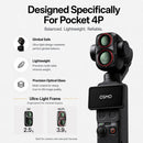 Freewell All Day QuickSwap ND & Hybrid Filter Kit for DJI Osmo Pocket 4P (Set of 8 Filters, Black)