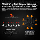 Synco Xtalk Master Full-Duplex MasterFree Intercom System with 8 Single-Ear Headsets
