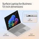Microsoft 13" Surface Laptop for Business Copilot+ PC (1st Edition, Platinum)