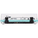 Teac TN-400BT-X Three-Speed Manual Turntable with Bluetooth (Turquoise Blue)