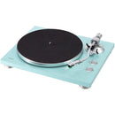 Teac TN-400BT-X Three-Speed Manual Turntable with Bluetooth (Turquoise Blue)
