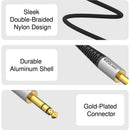 EZQuest DuraGuard 1/4" TRS Male to Male Stereo Audio Cable (9.8')