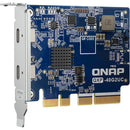 QNAP QXP-40G2UC 2-Port USB4 PCIe 4.0 Expansion Card