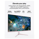 Pixio PX275 Wave Go 27" 1440p HDR 100 Hz Gaming Monitor (Pink)