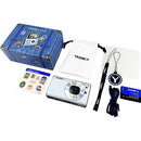 Yashica Tank Compact Digital Camera with Accessories Kit (Sky Blue)