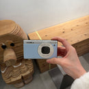 Yashica Tank Compact Digital Camera with Accessories Kit (Sky Blue)