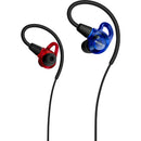 Sony IER-M500 In-Ear Monitors (Red and Blue)