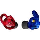 Sony IER-M500 In-Ear Monitors (Red and Blue)