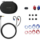 Sony IER-M500 In-Ear Monitors (Red and Blue)