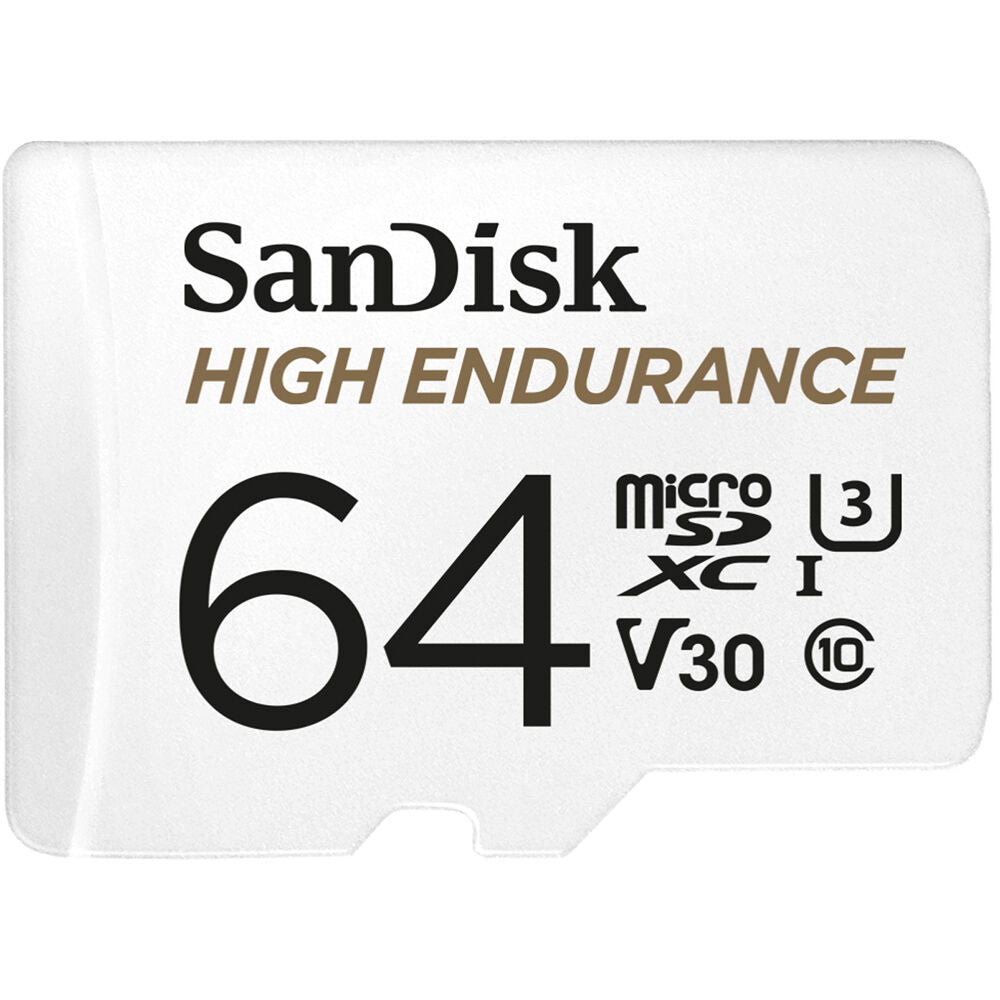 Memory Stb Buy in India SANDISK 64GB High Endurance UHS-I microSD Memory Card wit ...