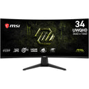 MSI MAG 346CQDF E20 34" 1440p HDR 200 Hz / 720p HD 400 Hz Dual Mode Ultrawide Curved Gaming Monitor