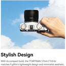 TTArtisan AF 17mm f/1.8 Air Lens (Nikon Z)