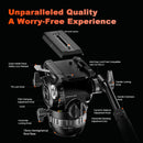 COMAN V7 Pro Fluid Video Head