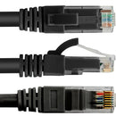 Pearstone Cat 6 Snagless Network Patch Cable (Black, 14', 5-Pack)