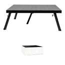 MyStage Portable Stage Kit with White Satin Skirt (4 x 4')