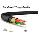 EZQuest DuraGuard 3.5mm TRS Male Audio Cable (9.8')