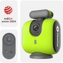 XbotGo Chameleon AI Auto-Tracking Camera for Youth/Amateur Sports & NT4 Tripod Kit (Lemon Green)