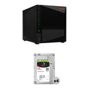 Asustor 16TB AS5404T 4-Bay NAS Enclosure Kit (4 x 4TB)