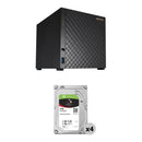 Asustor 16TB Drivestor 4 Gen2 4-Bay NAS Enclosure Kit (4 x 4TB)