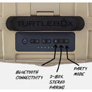 Turtlebox Original Gen 3 Portable Waterproof Bluetooth Speaker (Tan)