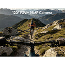 BleeqUp Ranger AI Sports Camera Glasses (White Frame, Blue Gold ZEISS Lens)