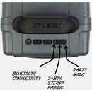 Turtlebox Cub Portable Waterproof Speaker (Gray)