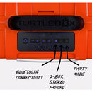Turtlebox Original Gen 3 Portable Waterproof Bluetooth Speaker (Orange)