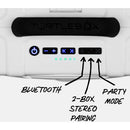 Turtlebox Grande Portable Wireless Speaker (White)