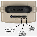 Turtlebox Cub Portable Waterproof Speaker (Tan)