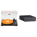 Fosi Audio Luna3 Manual Two-Speed Turntable & Box X5 Phono Turntable Preamp Kit