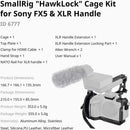 SmallRig HawkLock Cage Kit with XLR Handle for Sony FX5