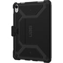 Urban Armor Gear Metropolis Folio Case for 10.9" iPad (10th Gen, 2022, Black)